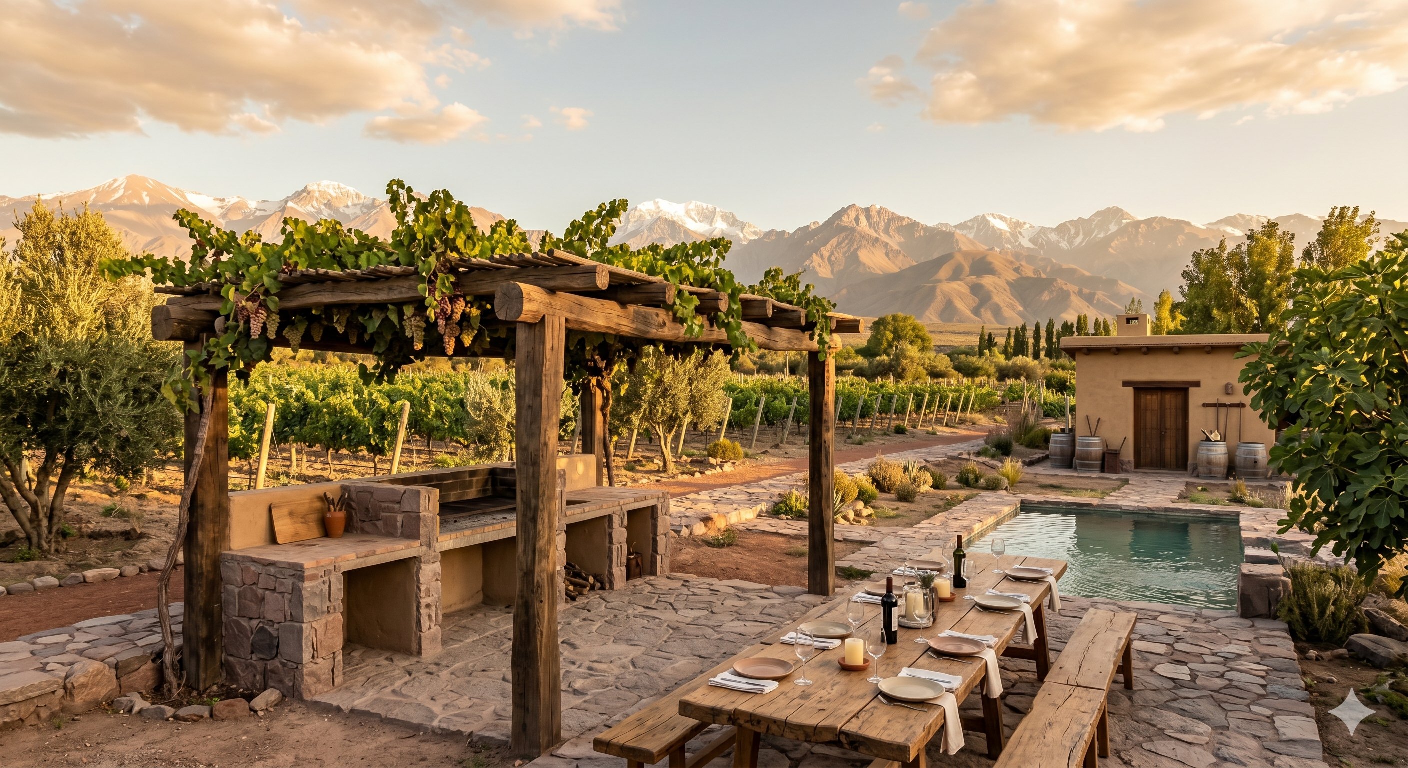 Terra Privée Argentinien Terrasse