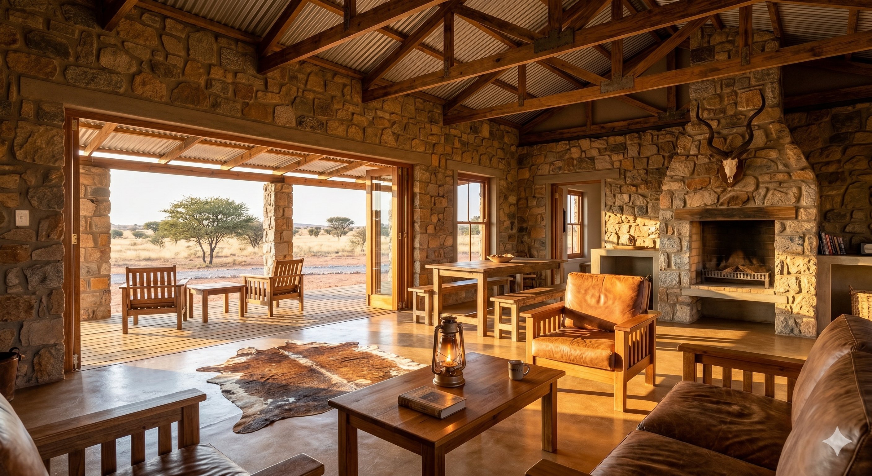 Terra Privée Namibia Wohnbereich