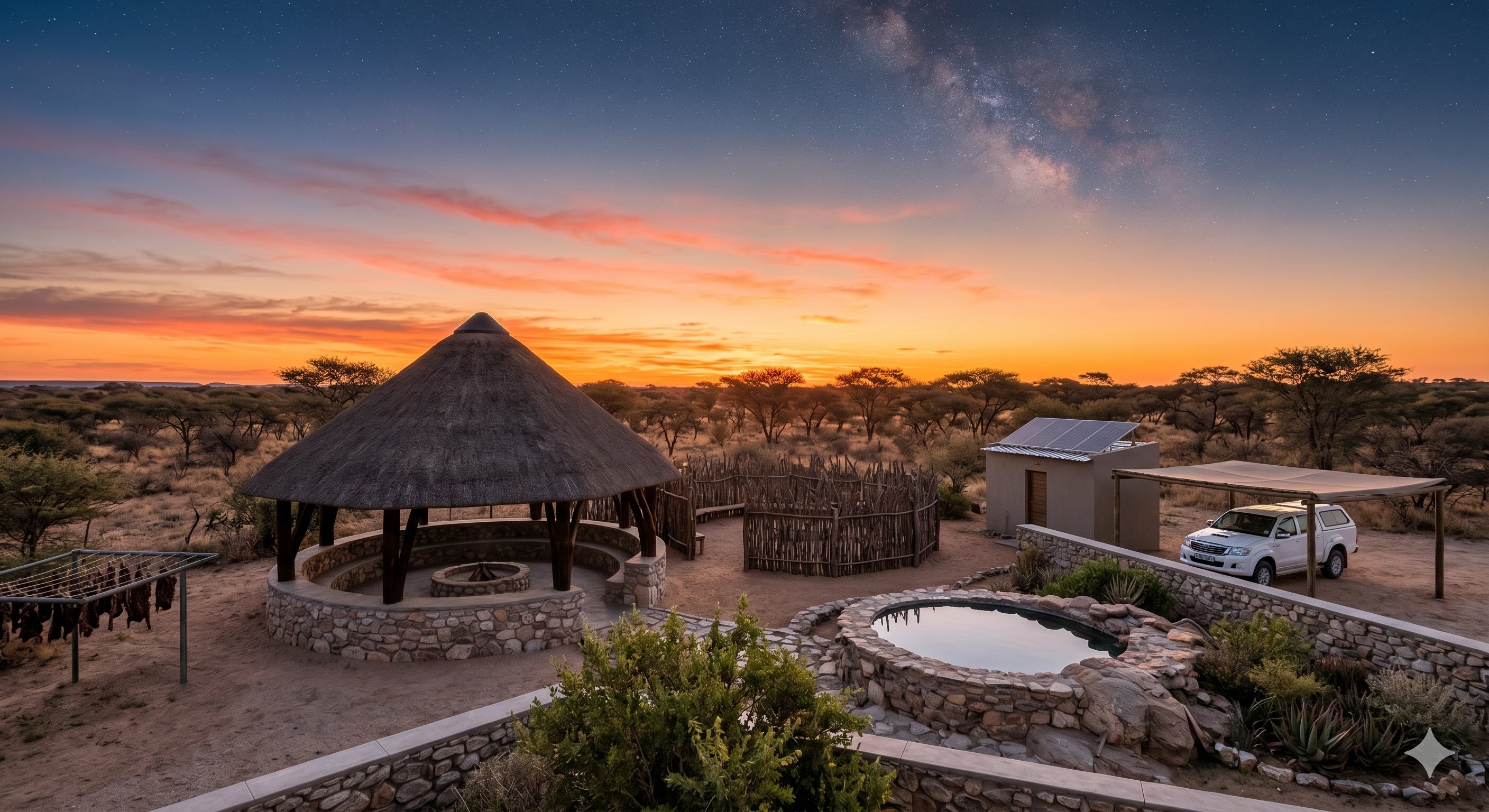 Terra Privée Namibia Terrasse