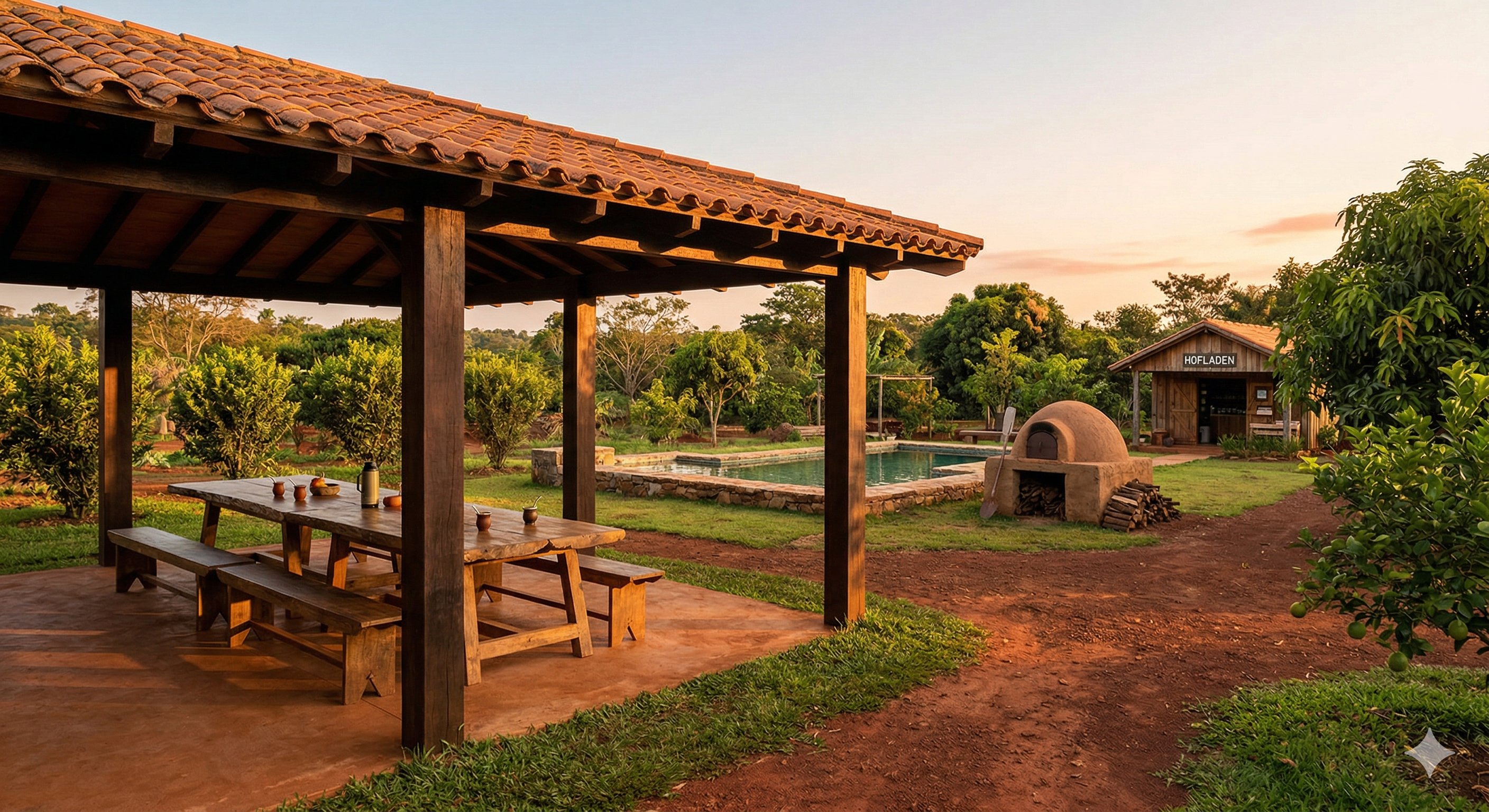 Terra Privée Paraguay Terrasse