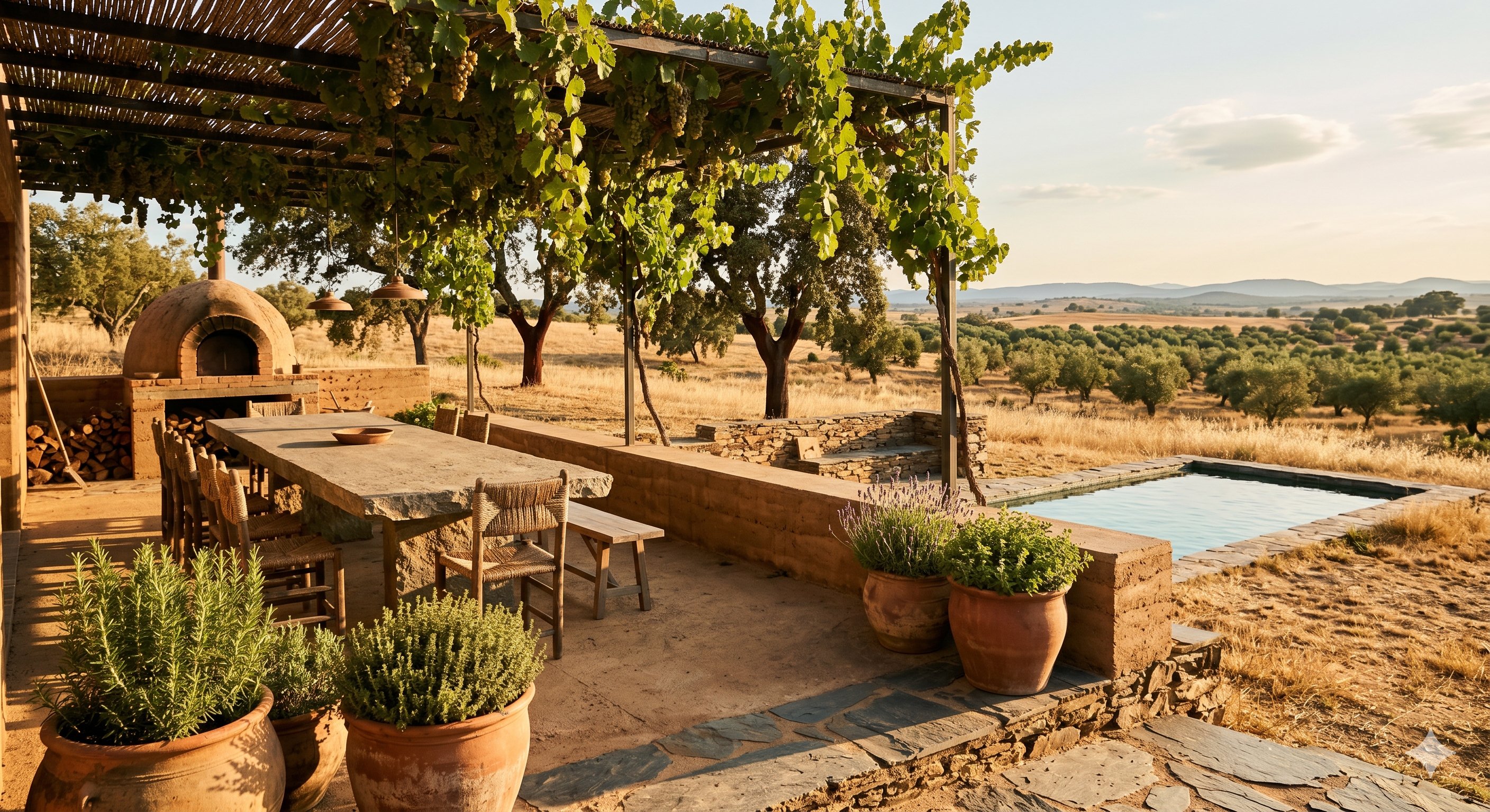 Terra Privée Portugal Terrasse