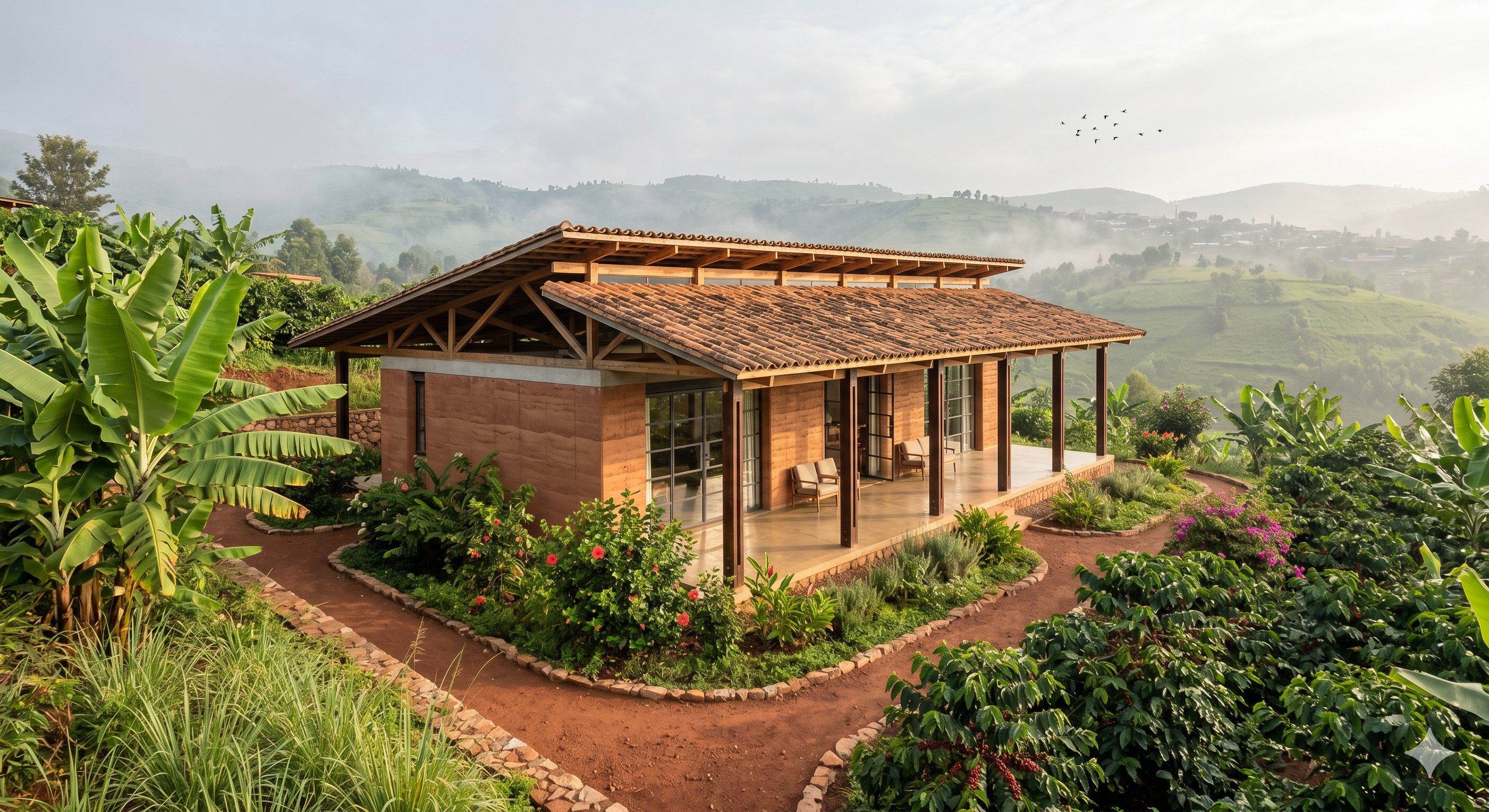 Terra Privée Ruanda Außenansicht